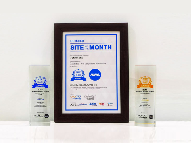Winner of Malaysia Website Awards 2015