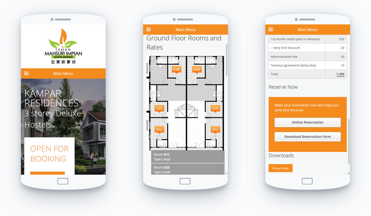 responsive web design Kampar