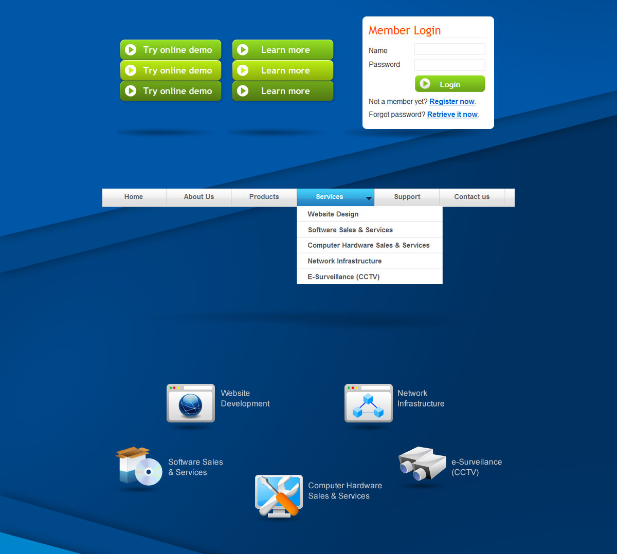 user interface elements design